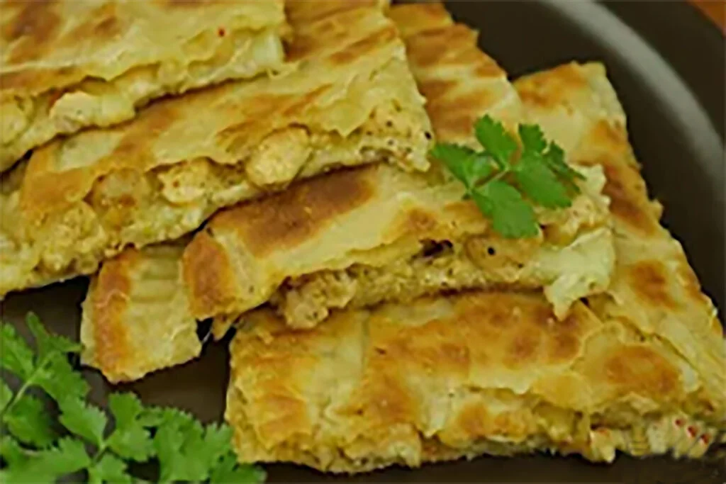 pakistani cheese paratha