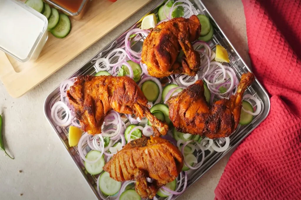 Barbeque Grilled Chicken Tikka, how to make chicken tikka